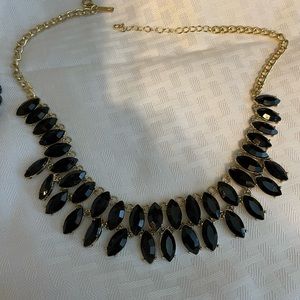Black and gold Necklace